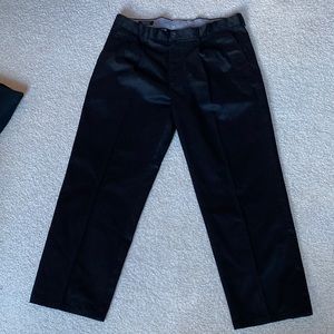 Nordstrom Smartcare black pleated mens pants 36x29